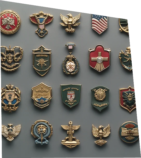  U.S. Army badges, medals, and insignias available for collectors and sellers in New Hartford